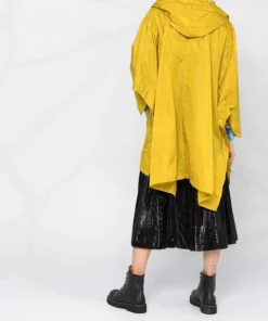 Moncler Yellow 'Printseps' Rain Poncho