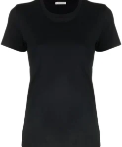 Moncler Navy 'Front Logo Embroidered T-shirt'