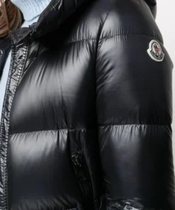 Moncler Black 'Seritte' Puffer Jacket