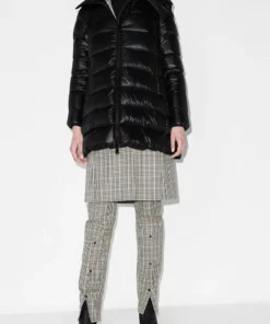 Moncler Black 'Suyen' Coat