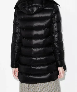 Moncler Black 'Suyen' Coat