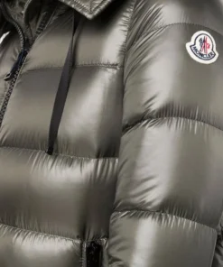Moncler Khaki 'Suyen' Coat