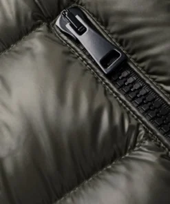 Moncler Khaki 'Suyen' Coat