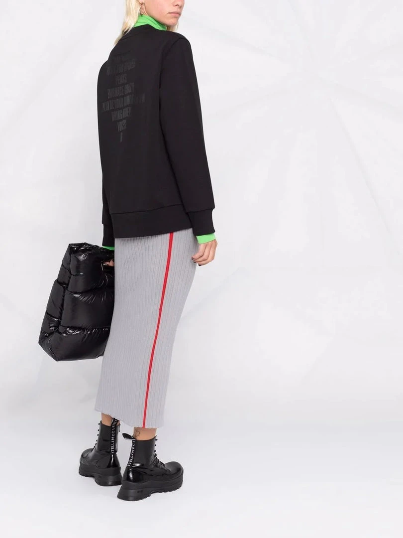 Moncler Black 'Back Graphic Text Sweater' 7 Moncler Black 'Back Graphic Text Sweater'