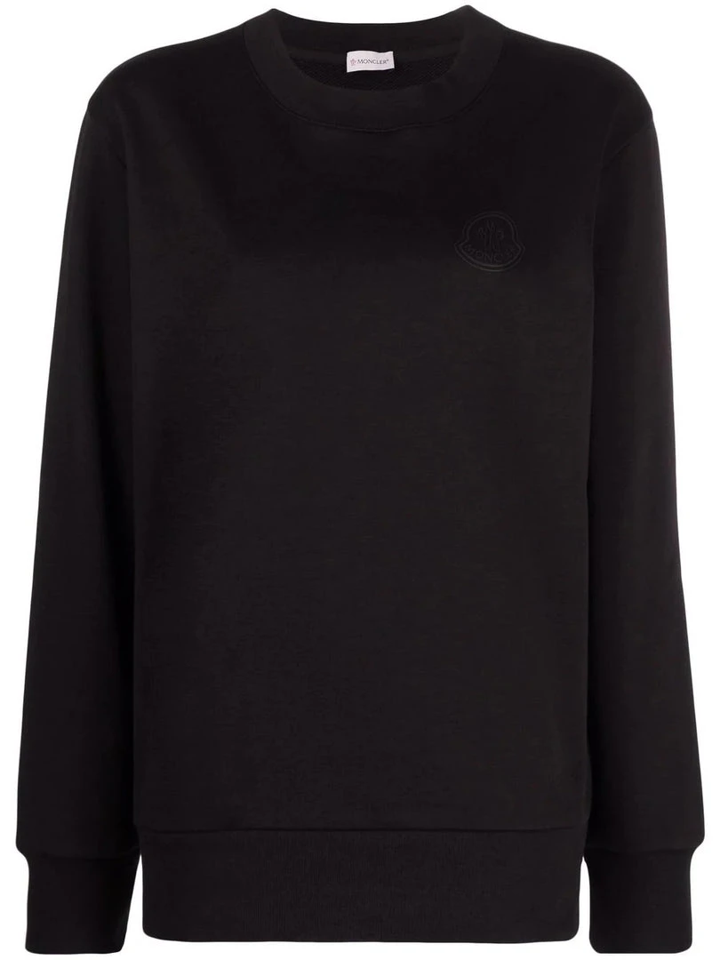 Moncler Black 'Back Graphic Text Sweater' 3 Moncler Black 'Back Graphic Text Sweater'