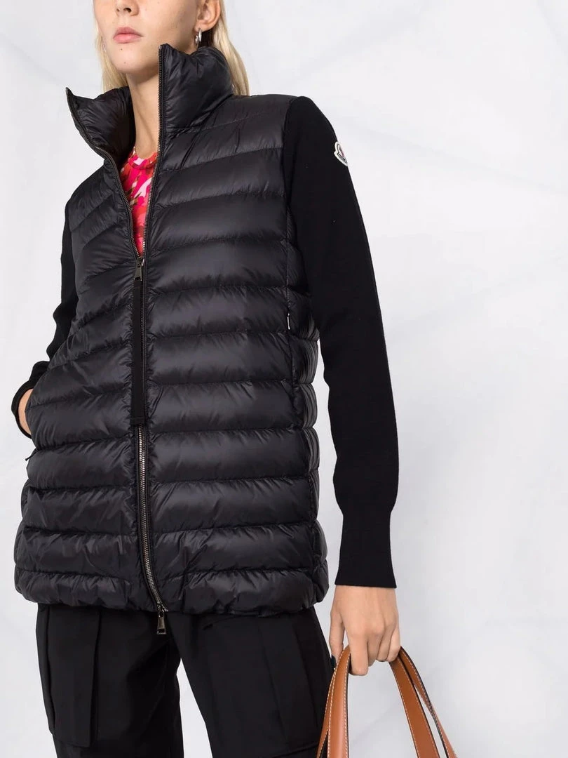 Moncler Black 'Padded Zip-Up Jacket' 4 Moncler Black 'Padded Zip-Up Jacket'