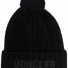 Moncler 'Logo Detail Pom Pom Hat'
