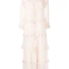 Stella Nova 'Monroe' Tiered Sheer Long Dress