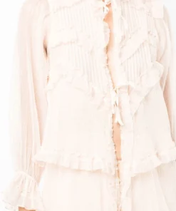 Stella Nova 'Monroe' Tiered Sheer Long Dress