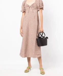 Rixo London 'Montenegro SeerSucker' Gingham Dress 18 Rixo London 'Montenegro SeerSucker' Gingham Dress