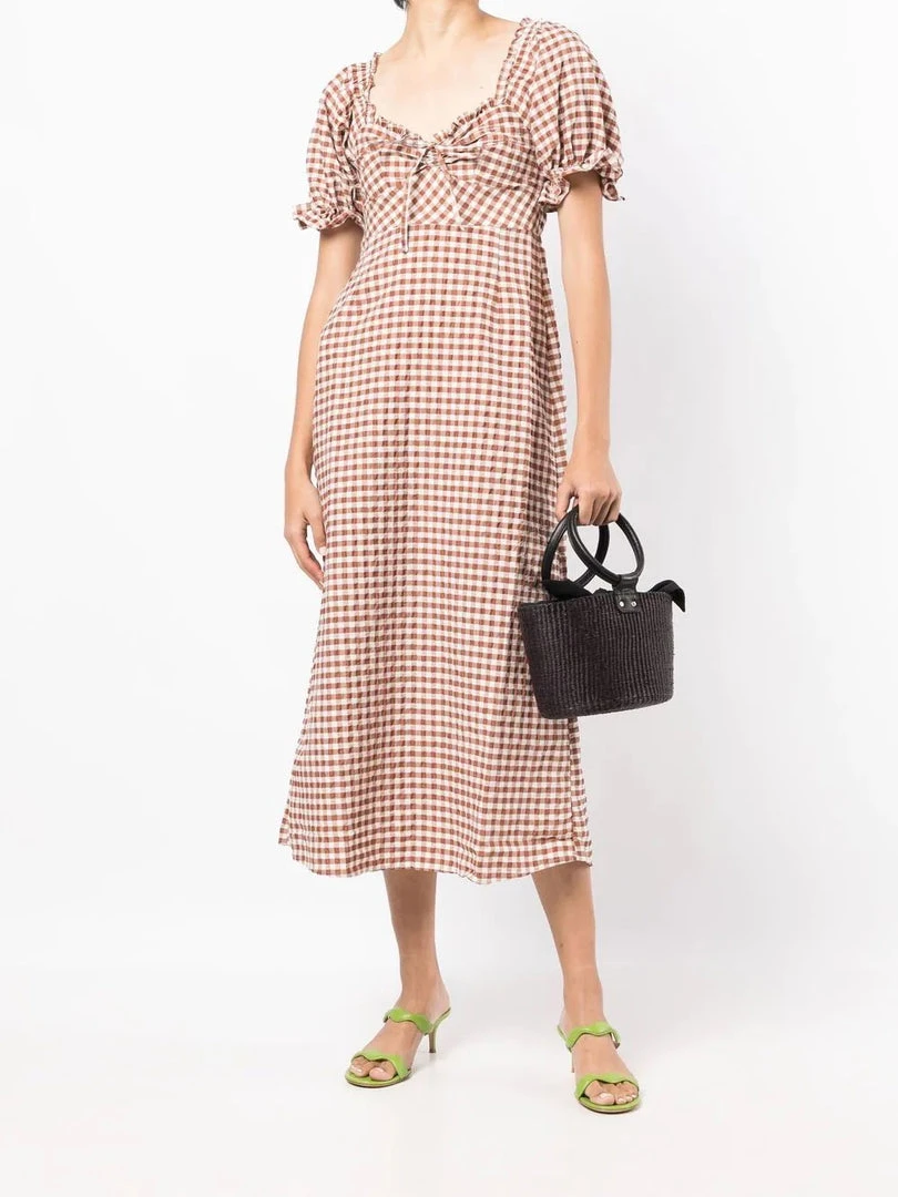 Rixo London 'Montenegro SeerSucker' Gingham Dress 9 Rixo London 'Montenegro SeerSucker' Gingham Dress