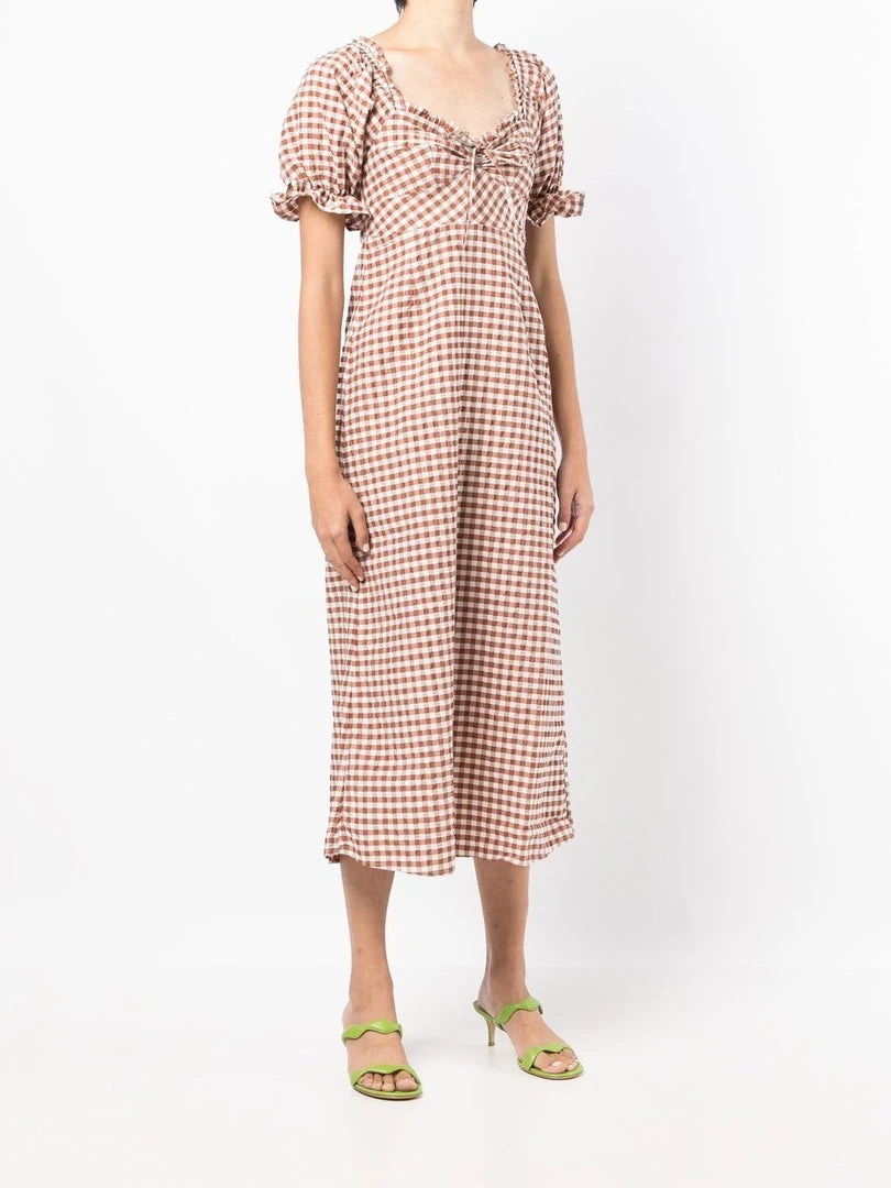 Rixo London 'Montenegro SeerSucker' Gingham Dress 10 Rixo London 'Montenegro SeerSucker' Gingham Dress