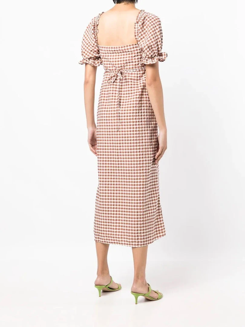 Rixo London 'Montenegro SeerSucker' Gingham Dress 11 Rixo London 'Montenegro SeerSucker' Gingham Dress