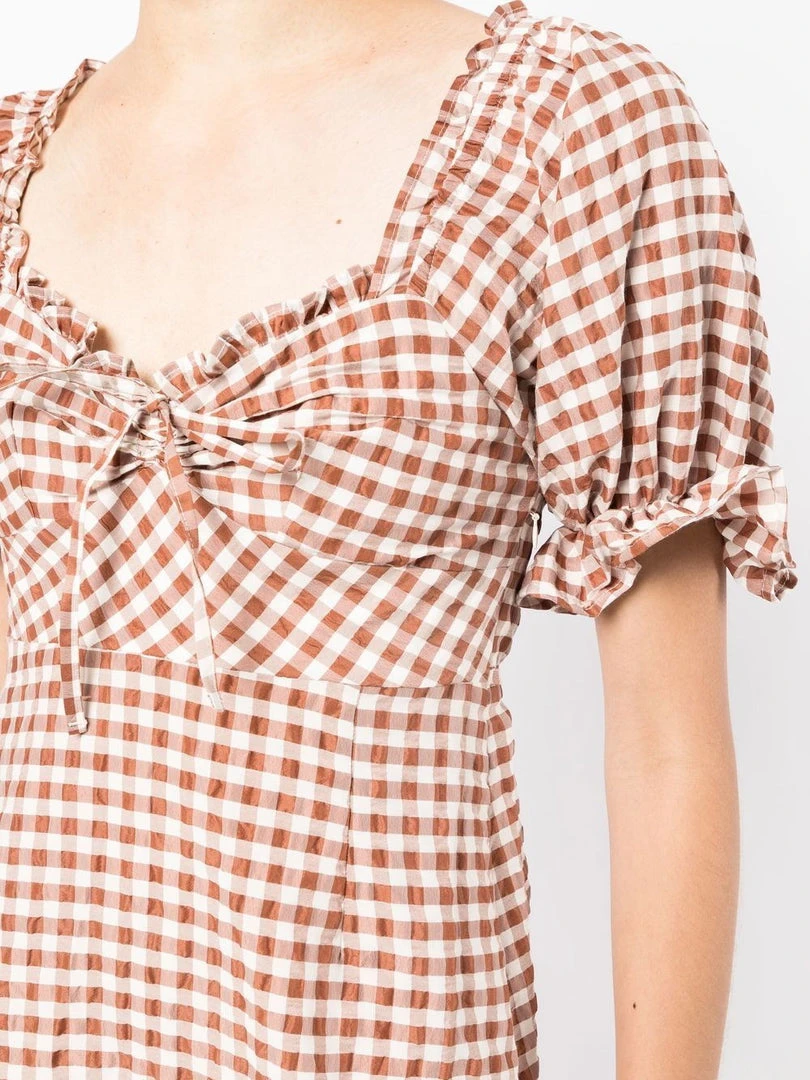 Rixo London 'Montenegro SeerSucker' Gingham Dress 12 Rixo London 'Montenegro SeerSucker' Gingham Dress