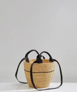 Muun Bags 'Line' Straw Bag