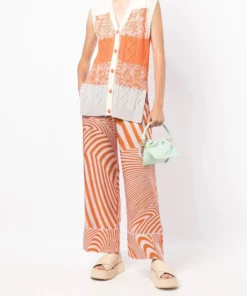 Baum Und Pferdgarten Clothing 'Naeva' Psychedelic Print Trousers