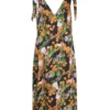 Stine Goya 'Naima' Floral Midi Dress