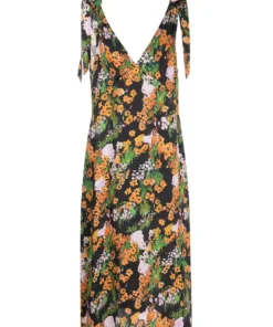 Stine Goya 'Naima' Floral Midi Dress