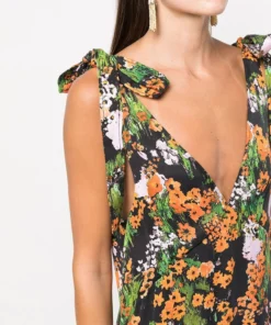 Stine Goya 'Naima' Floral Midi Dress 11 Stine Goya 'Naima' Floral Midi Dress