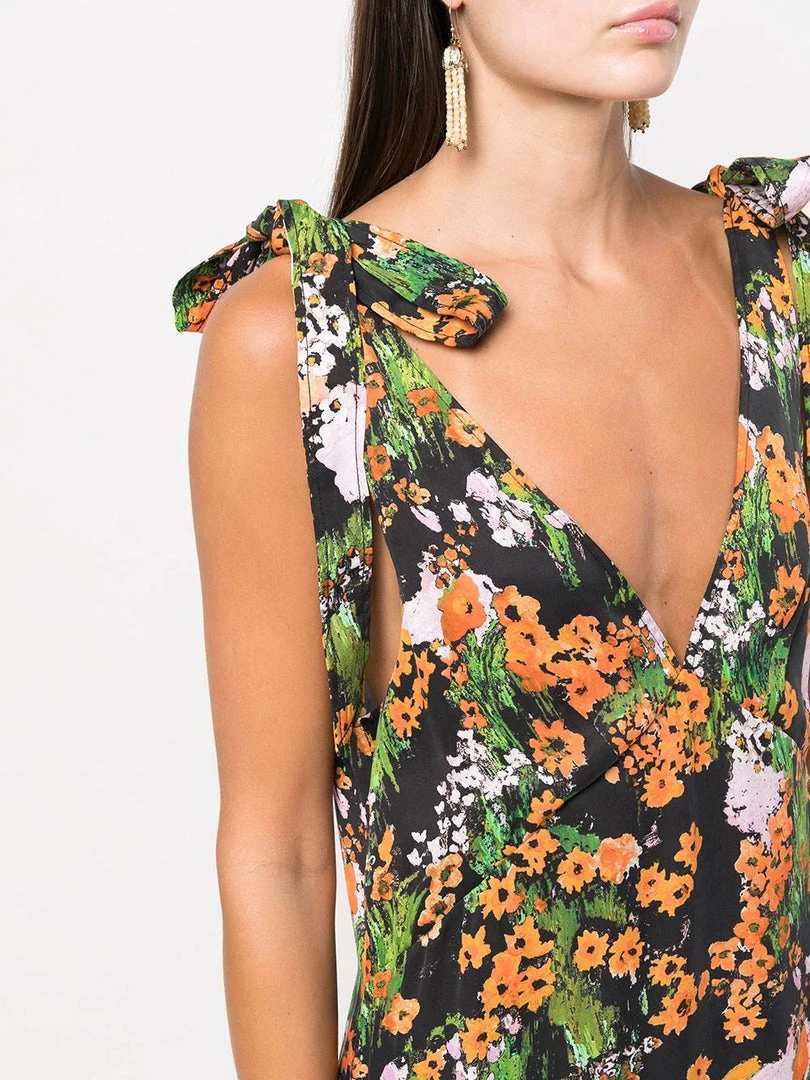 Stine Goya 'Naima' Floral Midi Dress 7 Stine Goya 'Naima' Floral Midi Dress