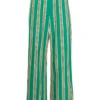 Baum Und Pferdgarten Green 'Naironi' Striped Trousers