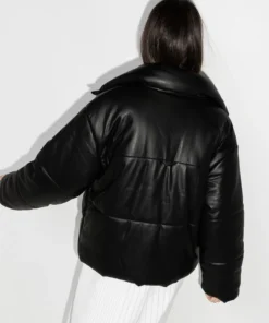 NANUSHKA Clothing Oversized ‘Hide’ Vegan Leather Puffer Jacket