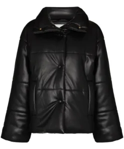 NANUSHKA Clothing Oversized ‘Hide’ Vegan Leather Puffer Jacket