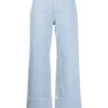 Baum Und Pferdgarten Clothing 'Nariko' Textured Wide Leg Jeans