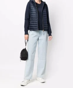 Parajumpers Clothing Navy 'Hope' Hooded Gilet