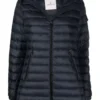 Moncler Navy 'Ments' Short Parka