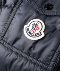Moncler Navy 'Ments' Short Parka 13 Moncler Navy 'Ments' Short Parka