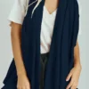 Crush Navy ‘Lima’ Cashmere Scarf Accessories