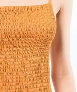 Faithfull The Brand Clothing 'Nolie' Shirred Midi Dress