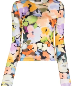 Stine Goya 'Nova' Printed Long Sleeve Top