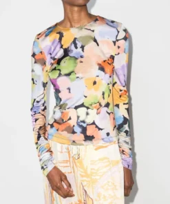 Stine Goya 'Nova' Printed Long Sleeve Top