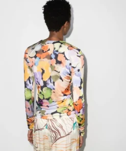 Stine Goya 'Nova' Printed Long Sleeve Top