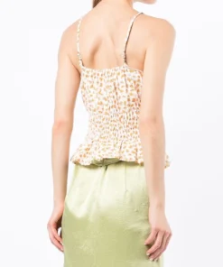 Faithfull The Brand Clothing 'Odelina' Floral Peplum Top