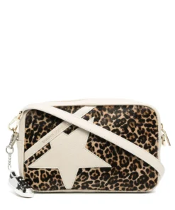 Golden Goose Bags 'Off-White Leopard Star Bag'