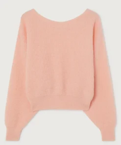 American Vintage Baby Pink ‘Omobay’ Sweater Clothing