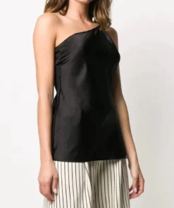 Erika Cavallini ‘One-Shoulder Slim-Fit Top’ Clothing