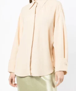 Vince 'Open Back Tie Fastened Shirt'