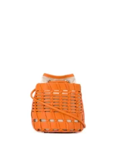 Hereu Orange 'Siana' Bucket Bag