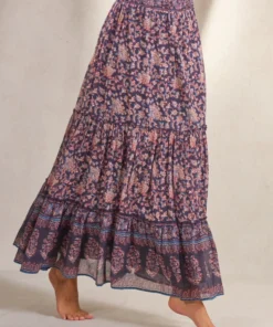 M.A.B.E Clothing ‘Orli’ Floral Maxi Skirt