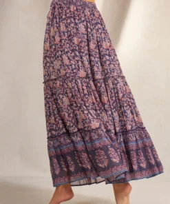M.A.B.E Clothing ‘Orli’ Floral Maxi Skirt