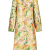 Stine Goya New In Oversized 'Cornelia' Floral Jacquard Coat