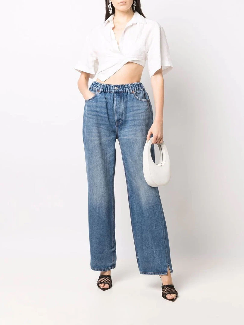 Alexander Wang Oversized 'Elasticated Wide Leg Jeans' 5 Alexander Wang Oversized 'Elasticated Wide Leg Jeans'