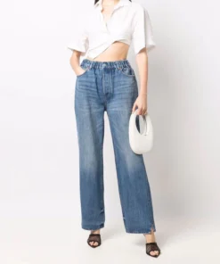 Alexander Wang Oversized 'Elasticated Wide Leg Jeans' 15 Alexander Wang Oversized 'Elasticated Wide Leg Jeans'