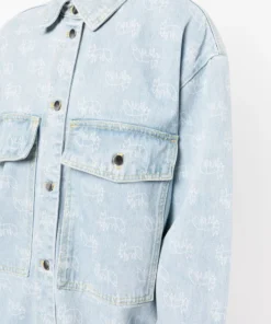 Stella Nova Oversized 'Emmy' Long Denim Shacket Clothing