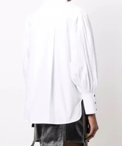 Ganni 'Oversized Pointed Collar Shirt'