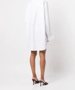 Alexander Wang White 'Oversized Shirt Dress'